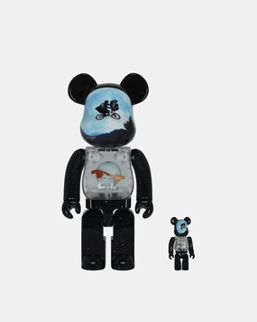 100% 400% E.T. Light Up Be@rbrick Multicolor