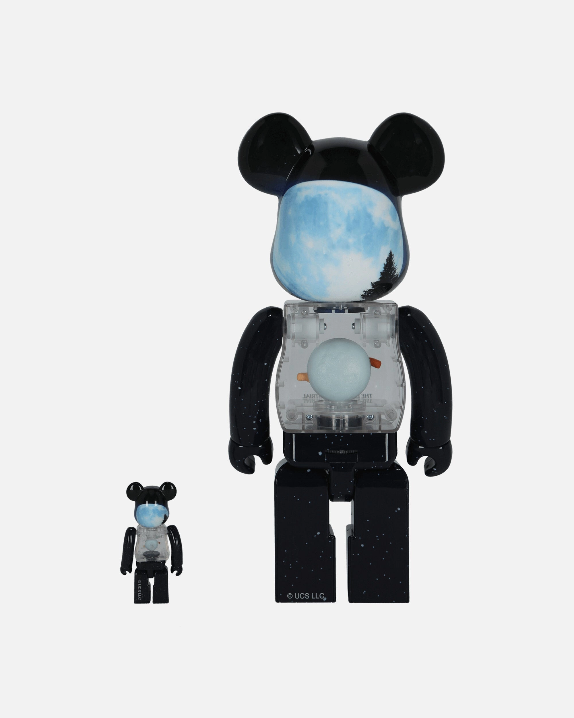100% 400% E.T. Light Up Be@rbrick Multicolor