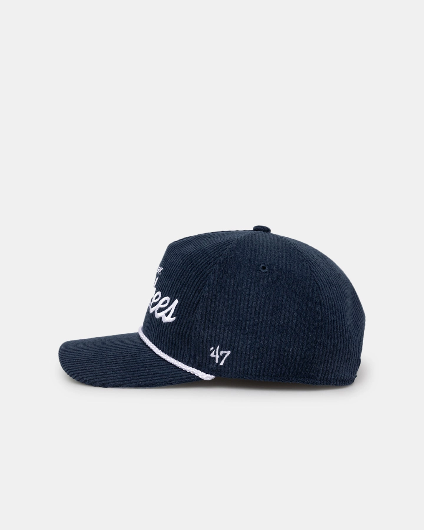 47 Brand New York Yankees 'MLB Opening Day' Corduroy Crossrope Hitch Snapback Navy
