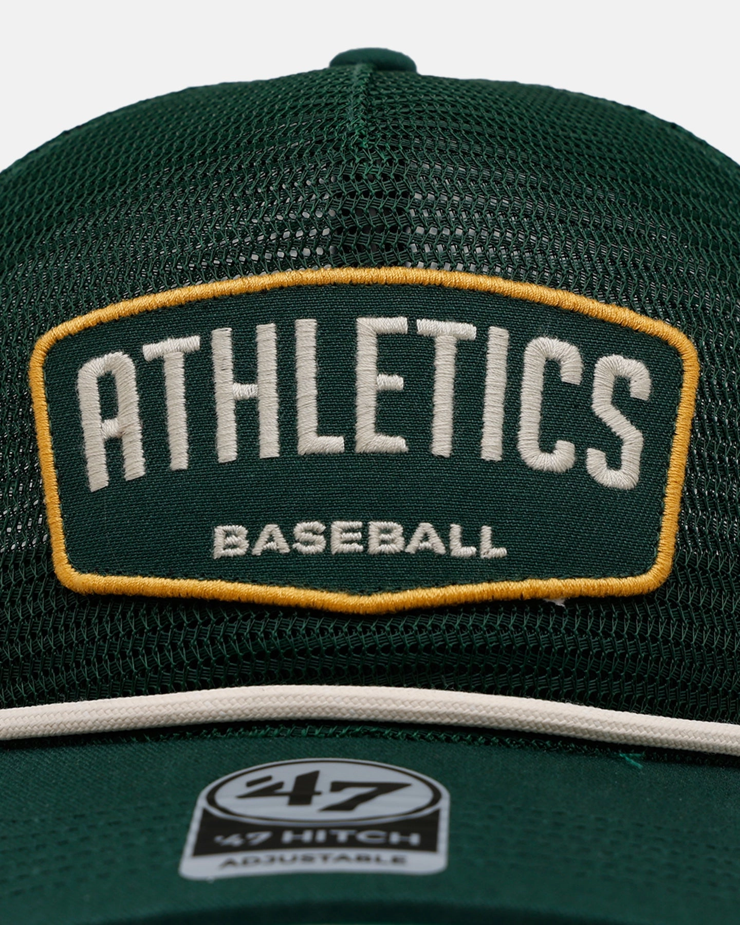 47 Brand Oakland Athletics 'Mesh' Hitch Trucker Snapback Green
