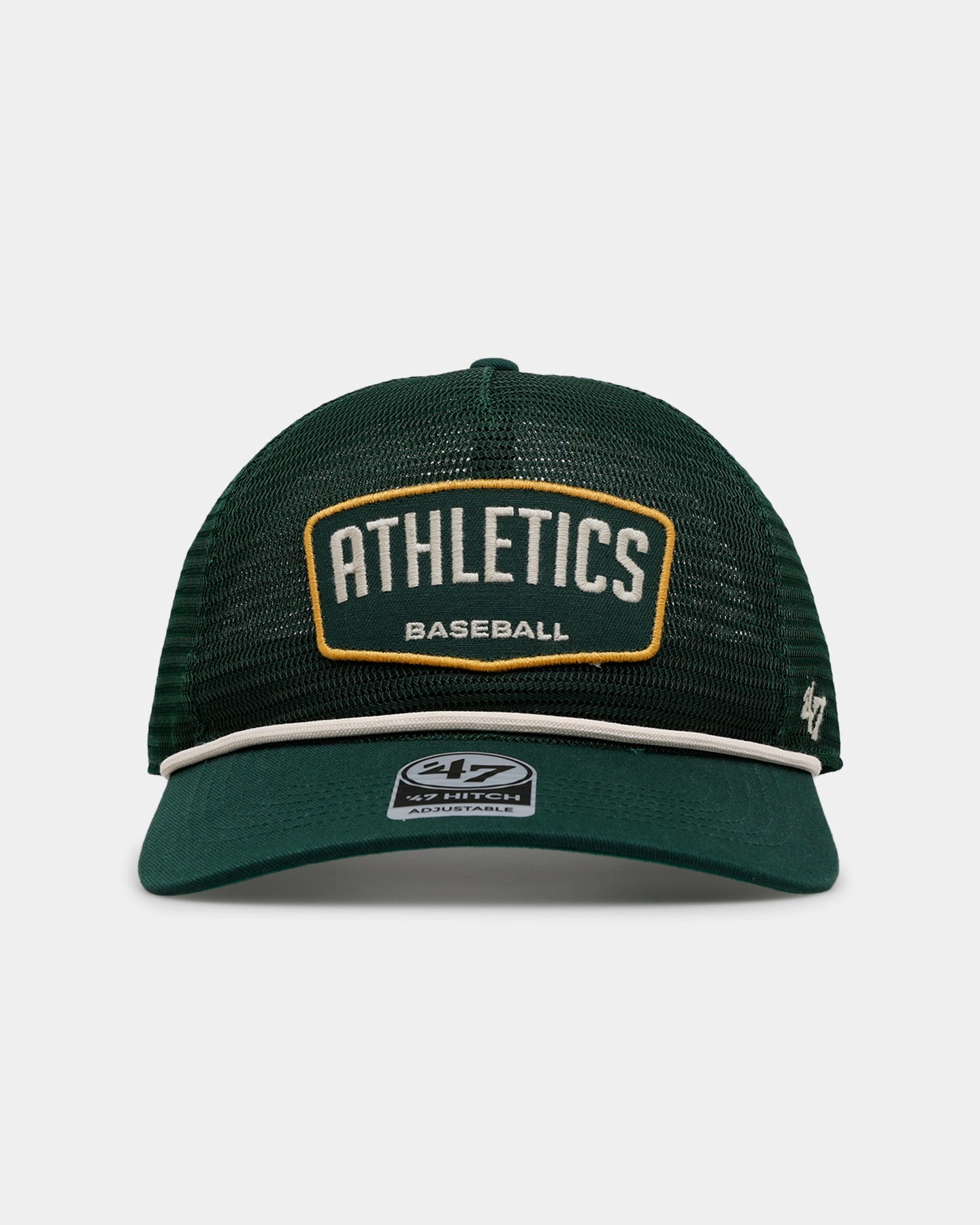 47 Brand Oakland Athletics 'Mesh' Hitch Trucker Snapback Green