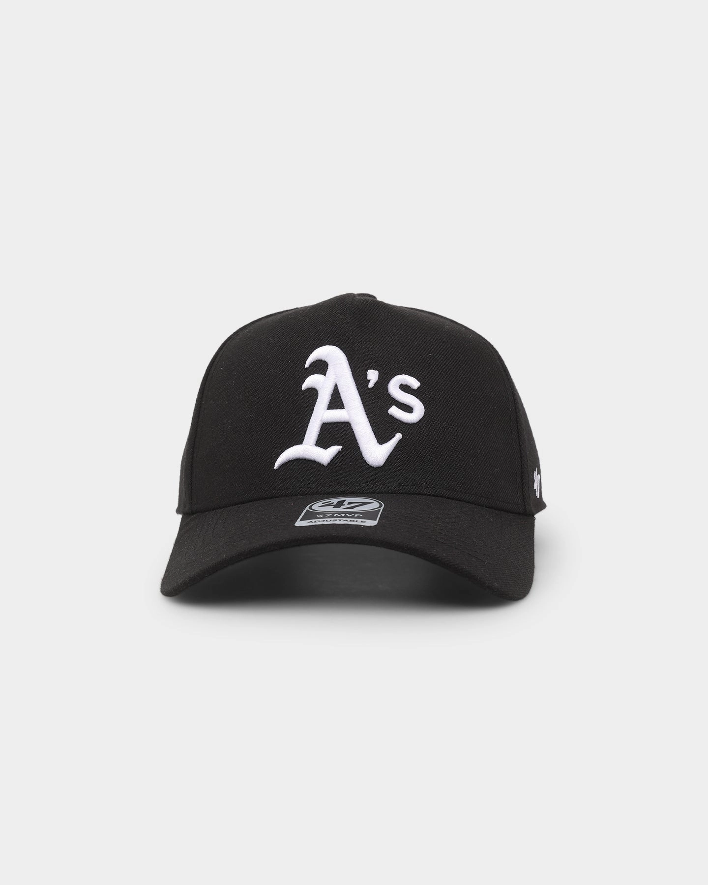 47 Brand Oakland Athletics Replica 47 MVP DT Snapback Black/White