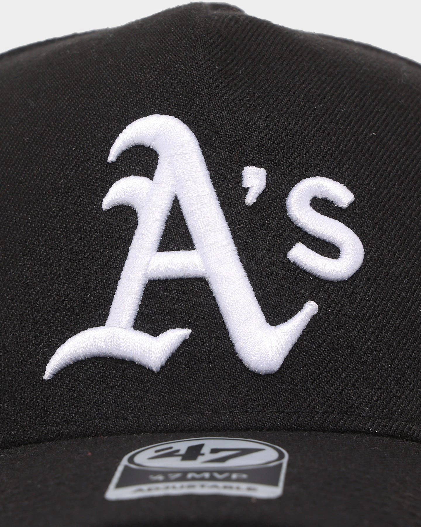 47 Brand Oakland Athletics Replica 47 MVP DT Snapback Black/White