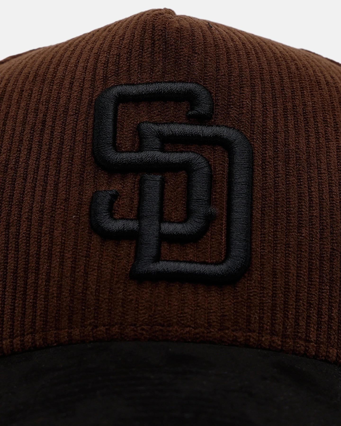 47 Brand San Diego Padres 'Barren' Offside DT Corduroy Snapback Brown/Black