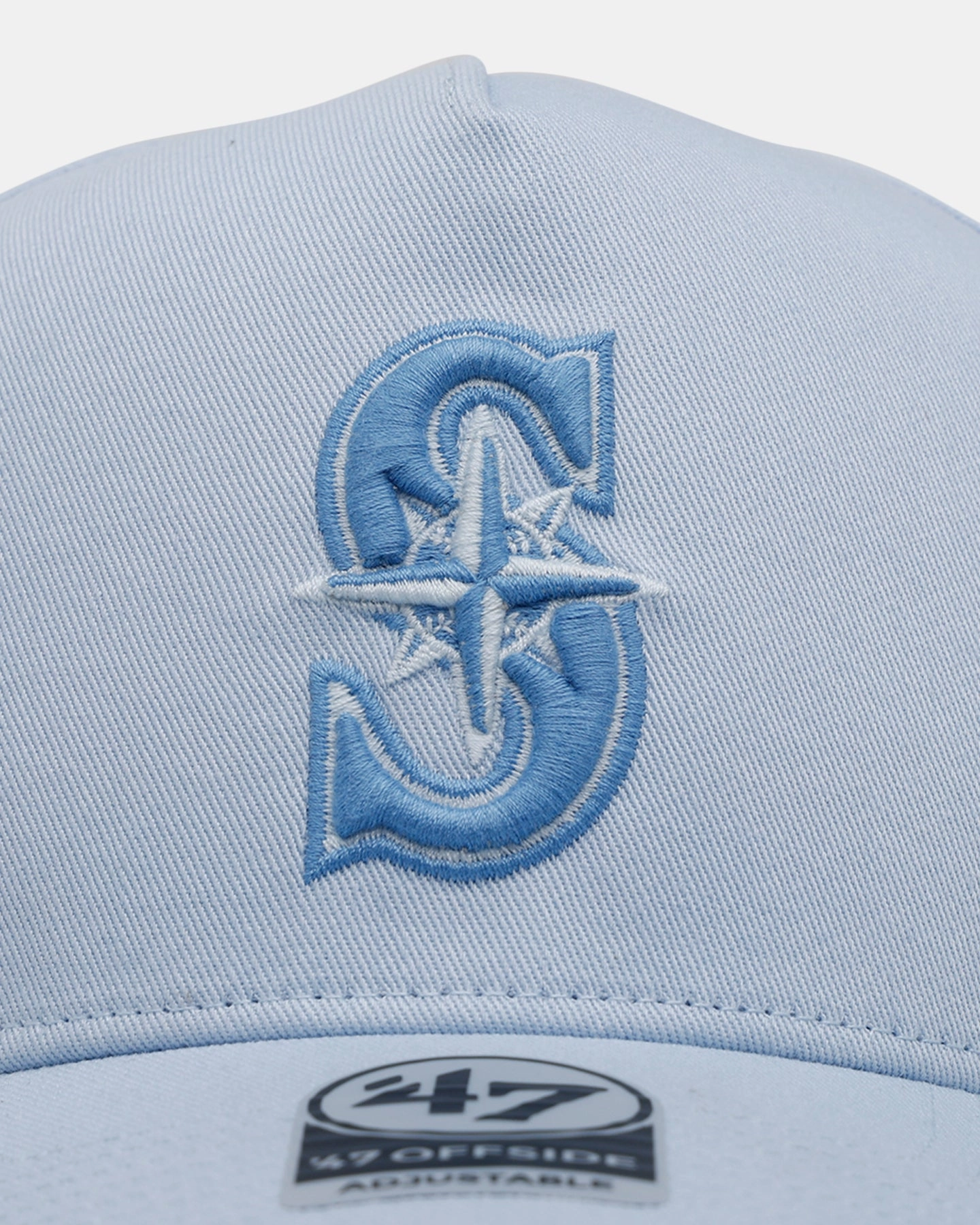 47 Brand Seattle Mariners 'Contemporary Basics' Offside DT Snapback Light Blue