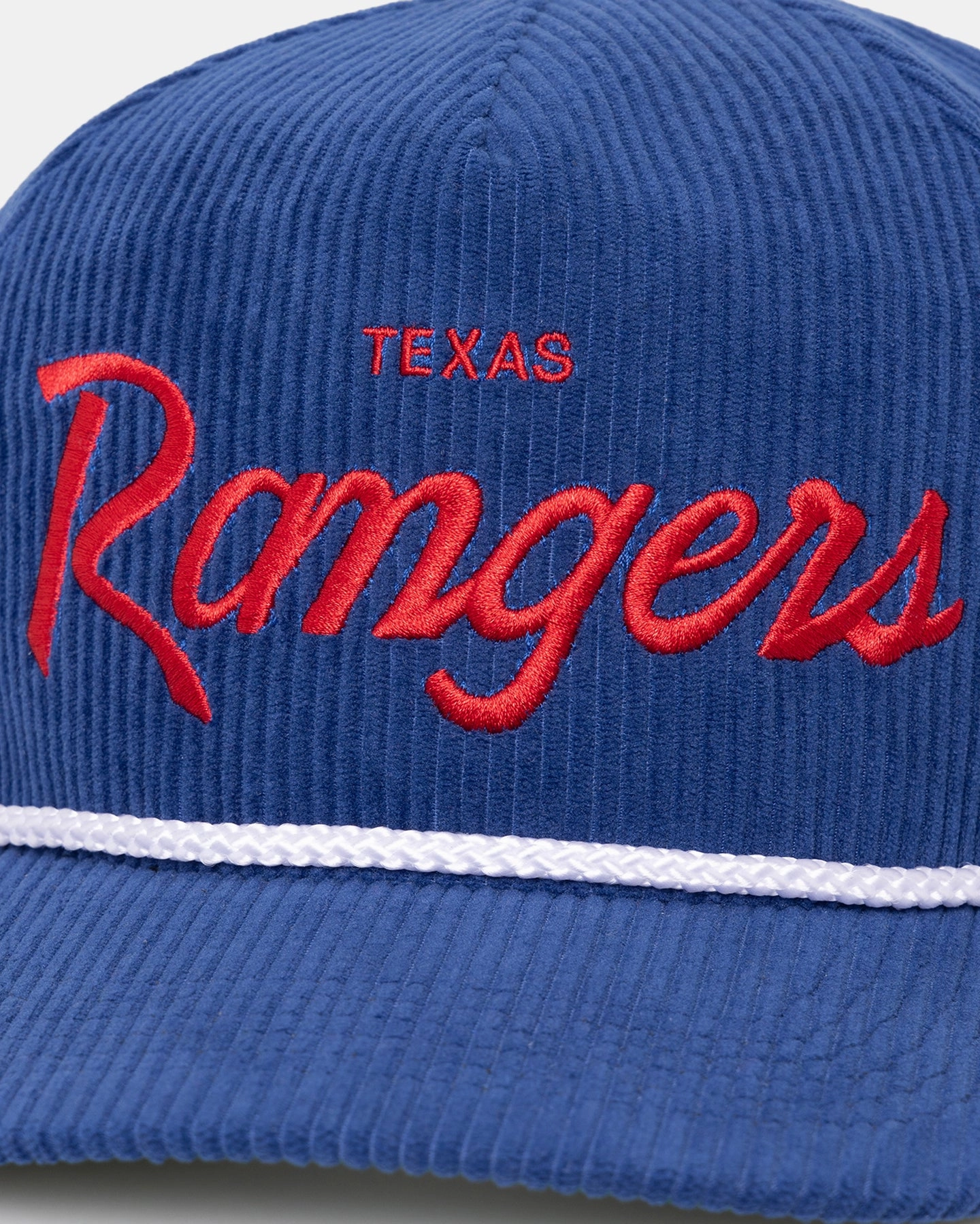 47 Brand Texas Rangers 'MLB Opening Day' Corduroy Crossrope Hitch Snapback Royal