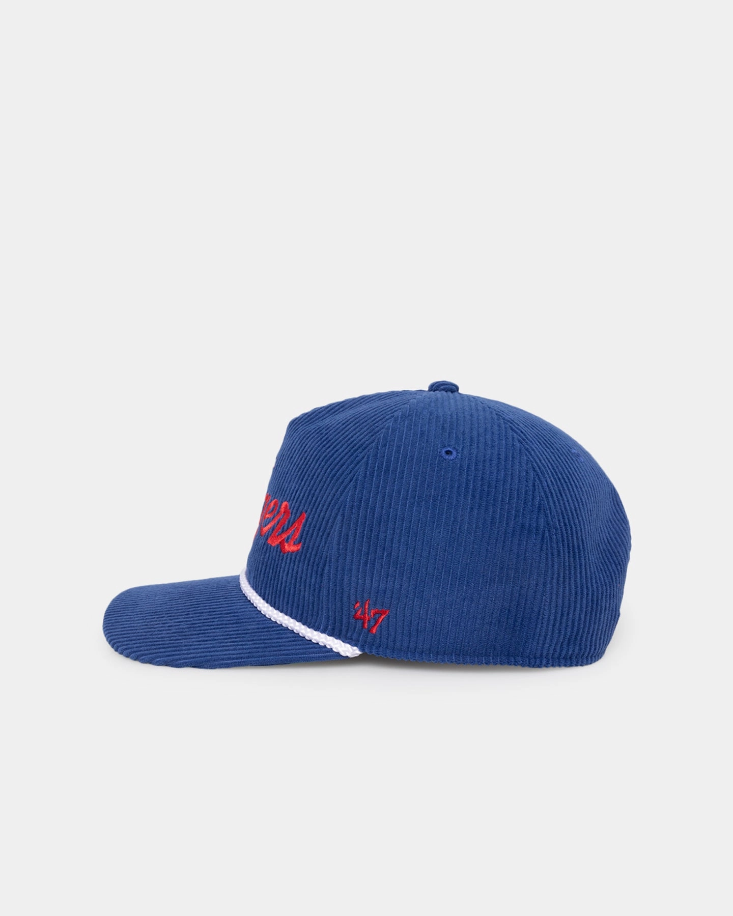 47 Brand Texas Rangers 'MLB Opening Day' Corduroy Crossrope Hitch Snapback Royal