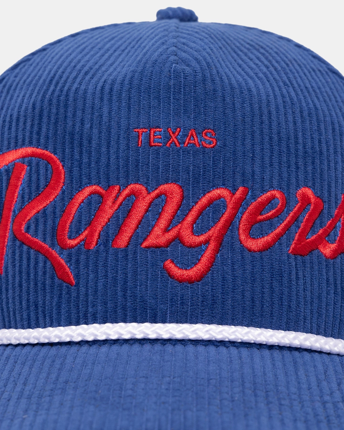 47 Brand Texas Rangers 'MLB Opening Day' Corduroy Crossrope Hitch Snapback Royal