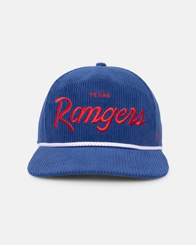 47 Brand Texas Rangers 'MLB Opening Day' Corduroy Crossrope Hitch Snapback Royal