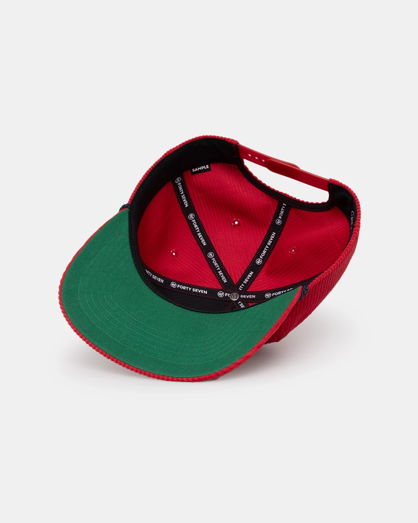 47 Brand Washington Nationals 'MLB Opening Day' Corduroy Crossrope Hitch Snapback Red