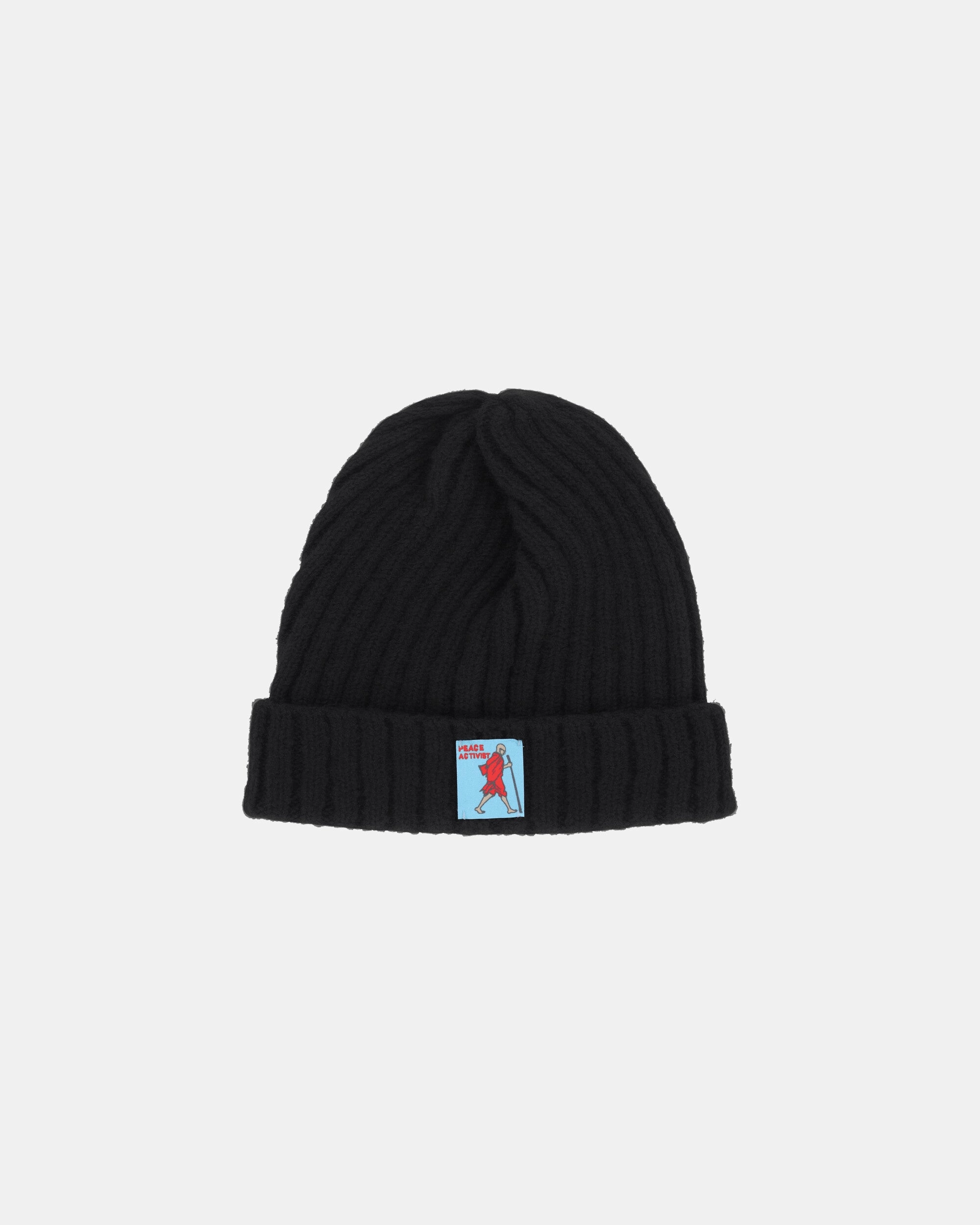 5G Wool Knit Cap Black