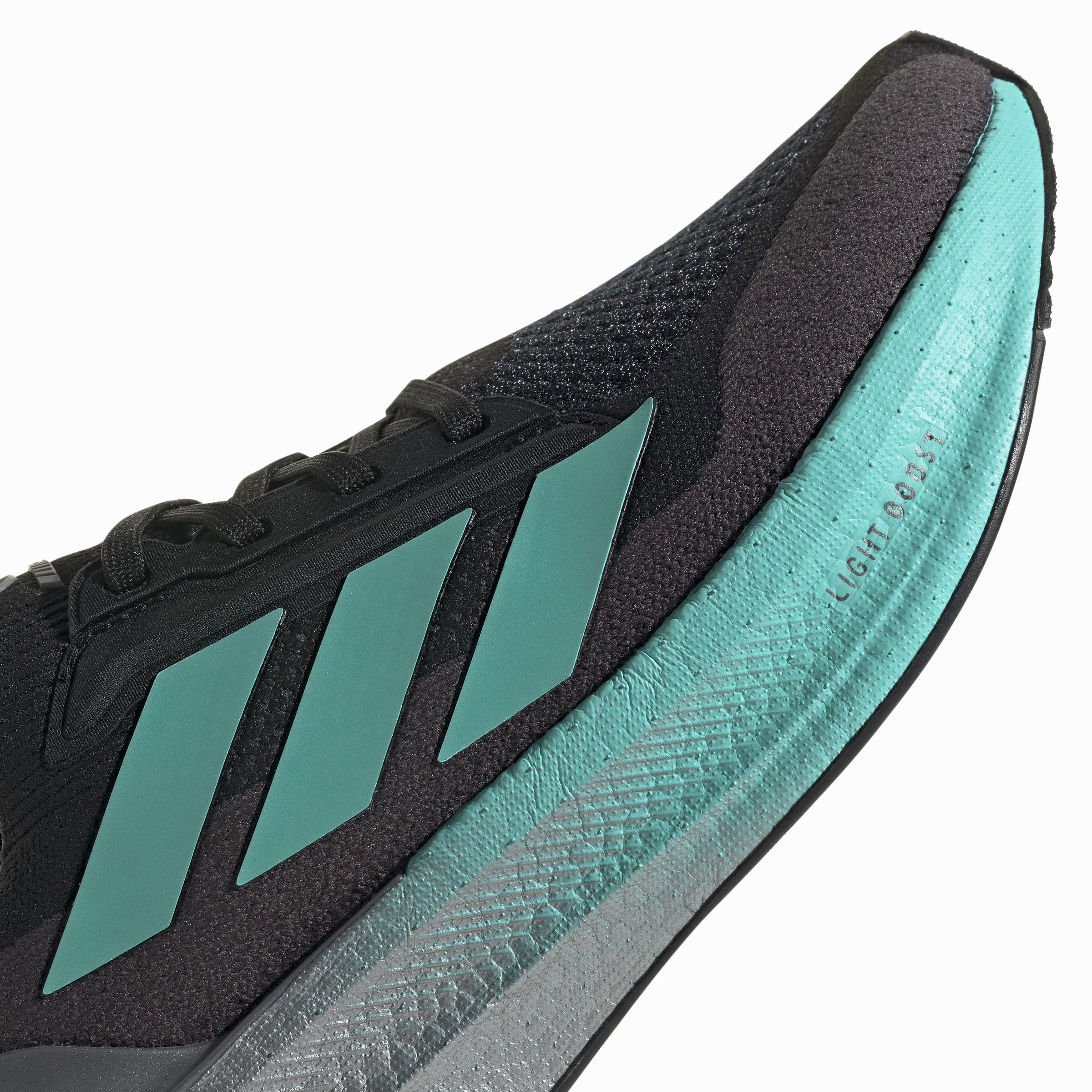   Mercedes AMG Petronas F1 Team Ultraboost 5X 'Core Black Semi Mint Rush'