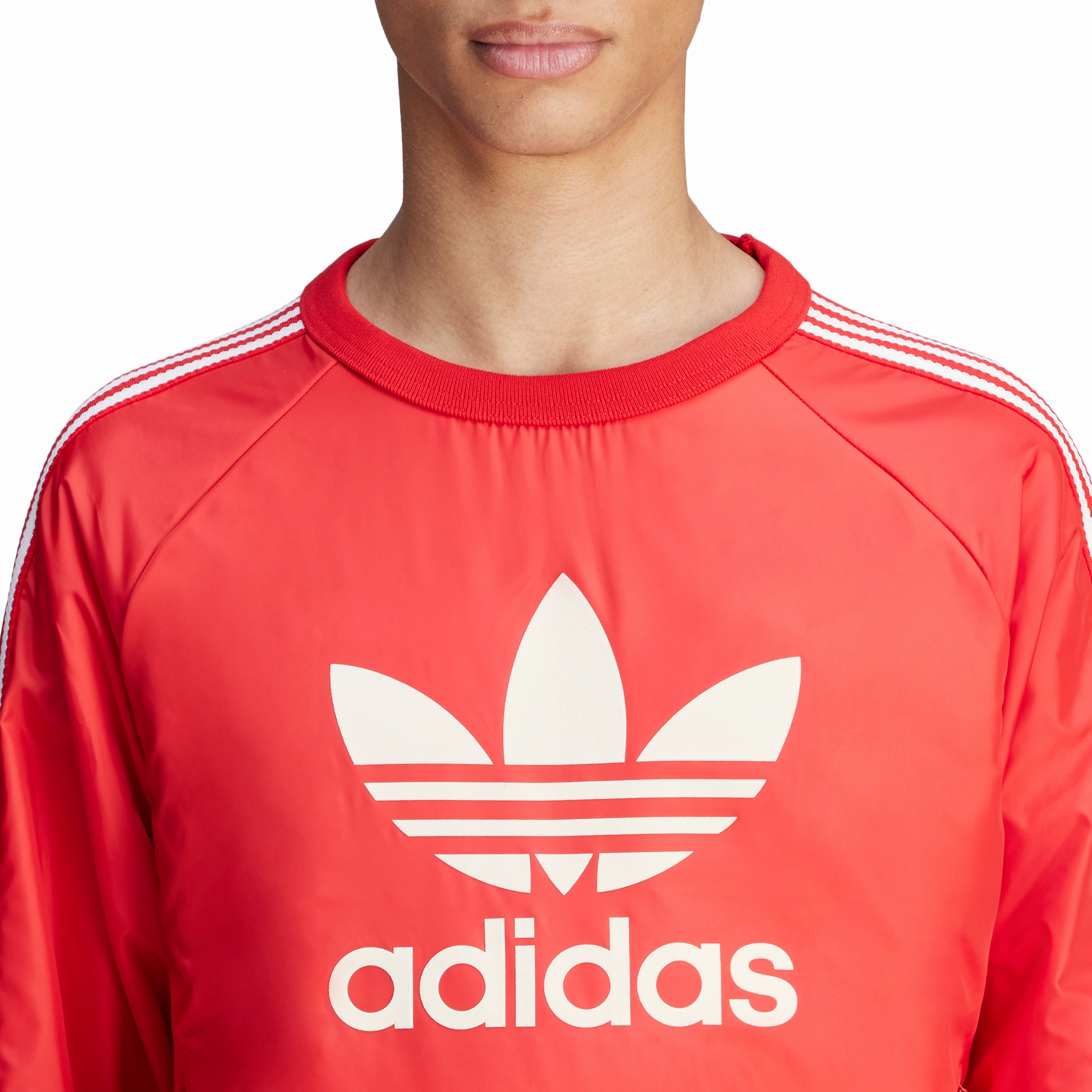   Wales Bonner Nylon Crew Jersey 'Better Scarlet'