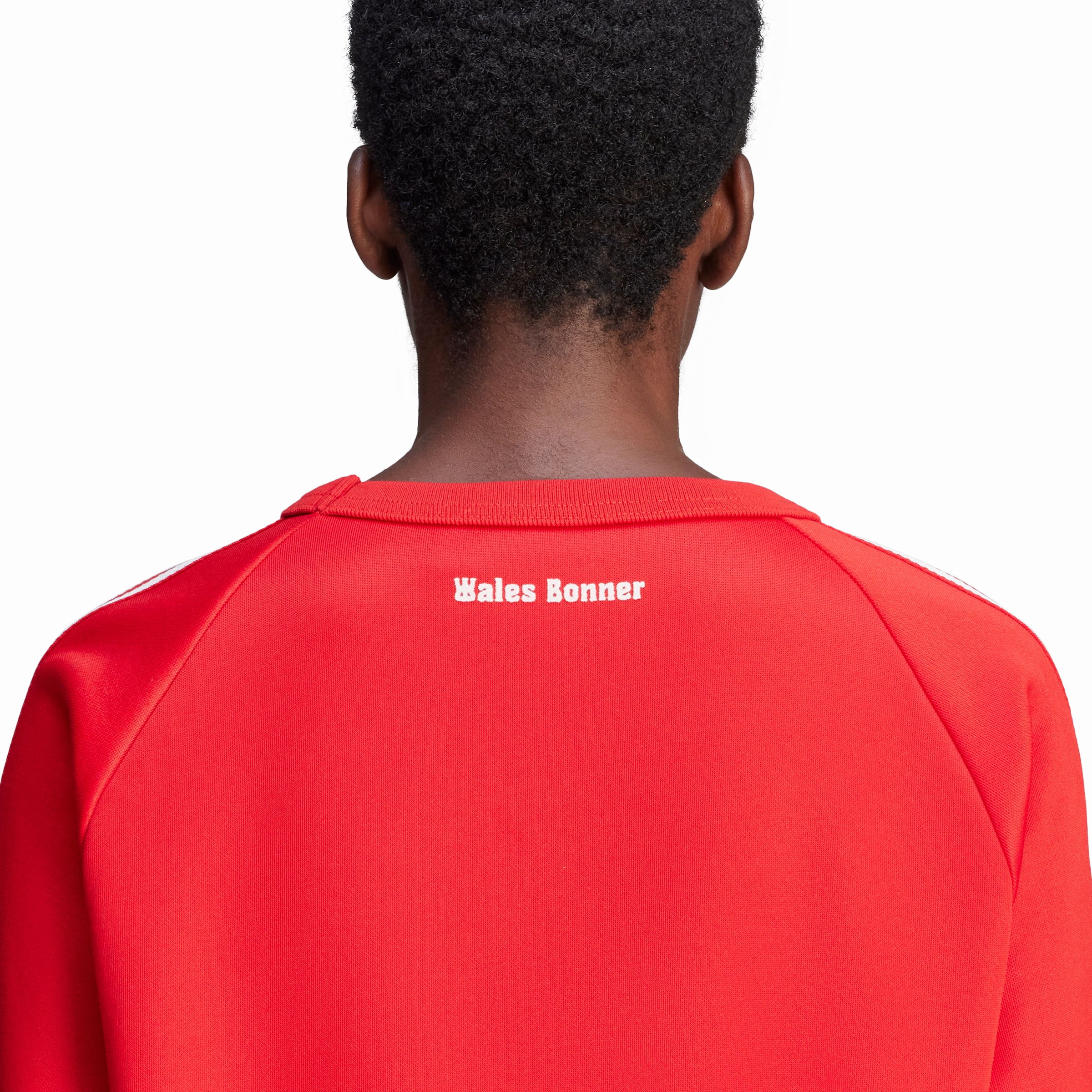   Wales Bonner Nylon Crew Jersey 'Better Scarlet'