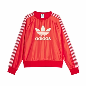   Wales Bonner Nylon Crew Jersey 'Better Scarlet'