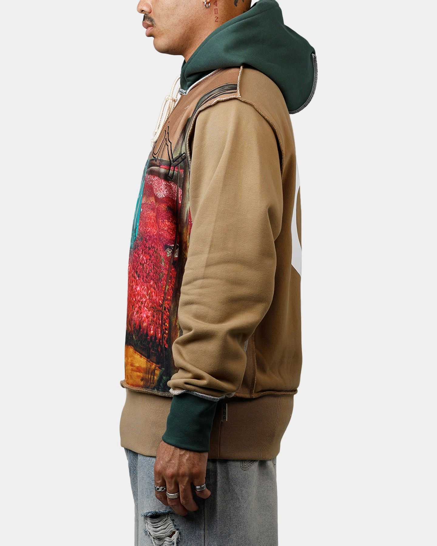 ABC Birthstone Hoodie Light Brown