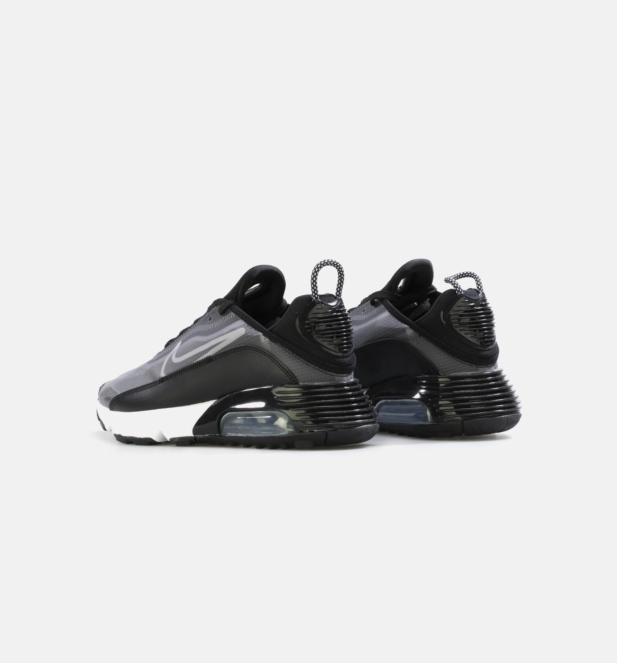 Air Max 2090 Womens Running Shoe - Black/Metallic Silver/White