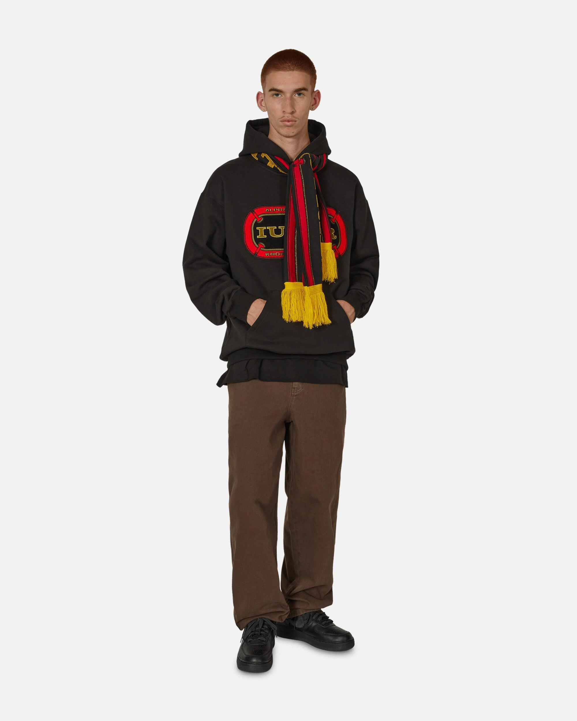 Alpha Industries Mat Hoodie Black