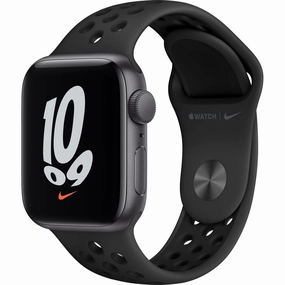 Apple Watch SE Nike 40mm Space Gray Aluminum - Anthracite Sport Band MKQ33LL/A