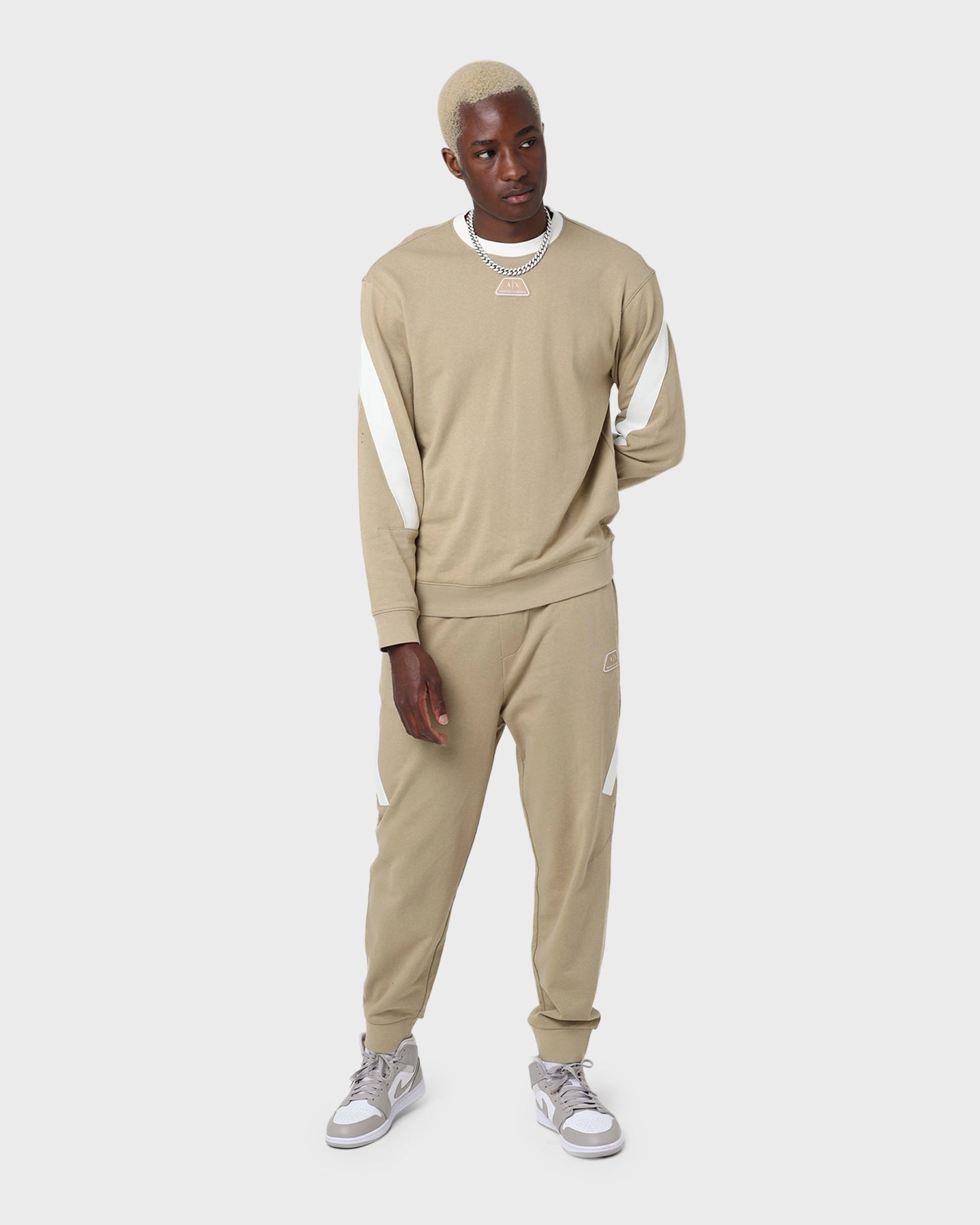Armani Exchange Pantaloni Sweat Pants Tree House/Cannoli