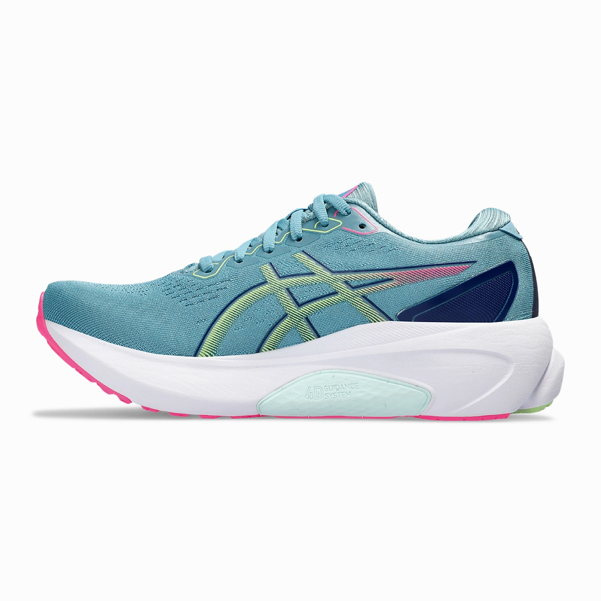 Asics Gel Kayano 30 - Gris Blue - Lime Green