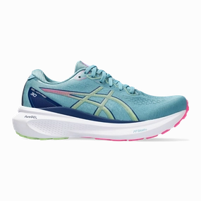 Asics Gel Kayano 30 - Gris Blue - Lime Green