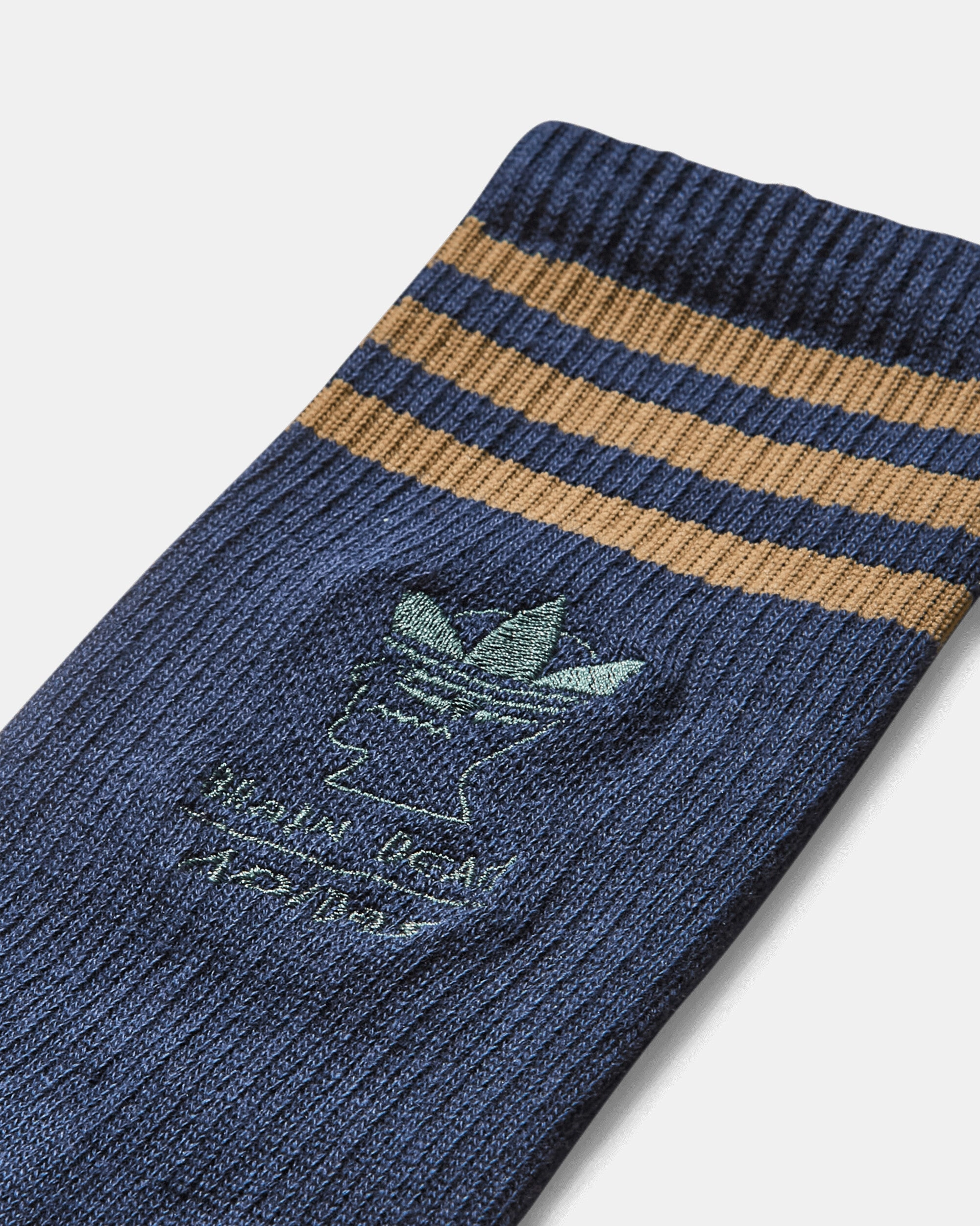 Brain Dead Socks Collegiate Navy