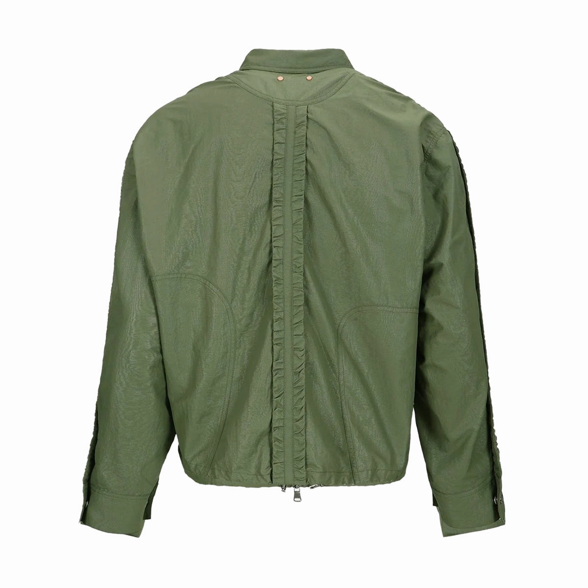 Cardigan Zip-Up Jacket 'Khaki'