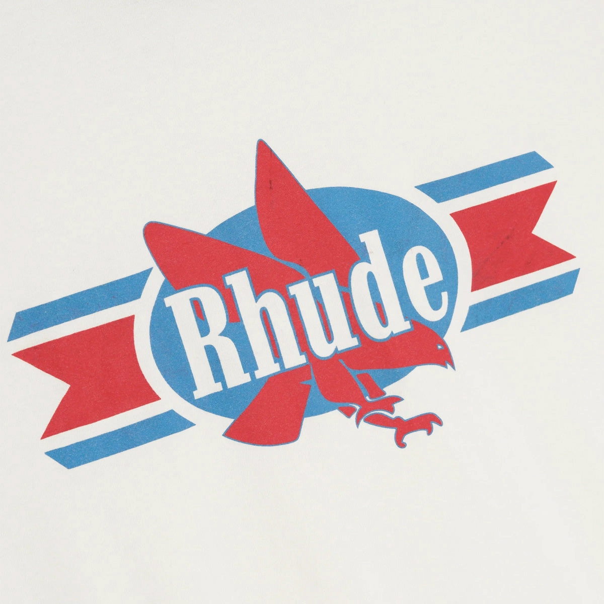 Chevron Eagle Tee 'Vintage White'