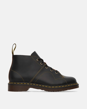 Church Leather Monkey Boots Black