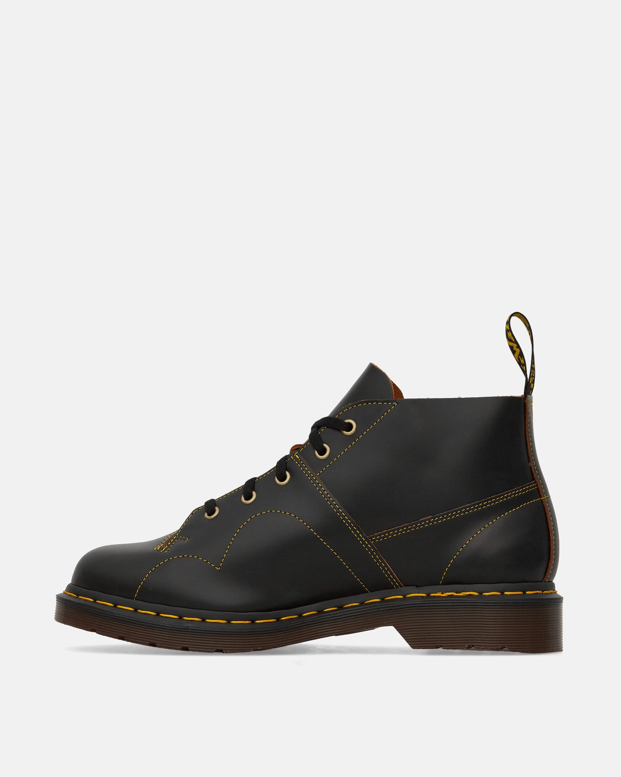 Church Leather Monkey Boots Black