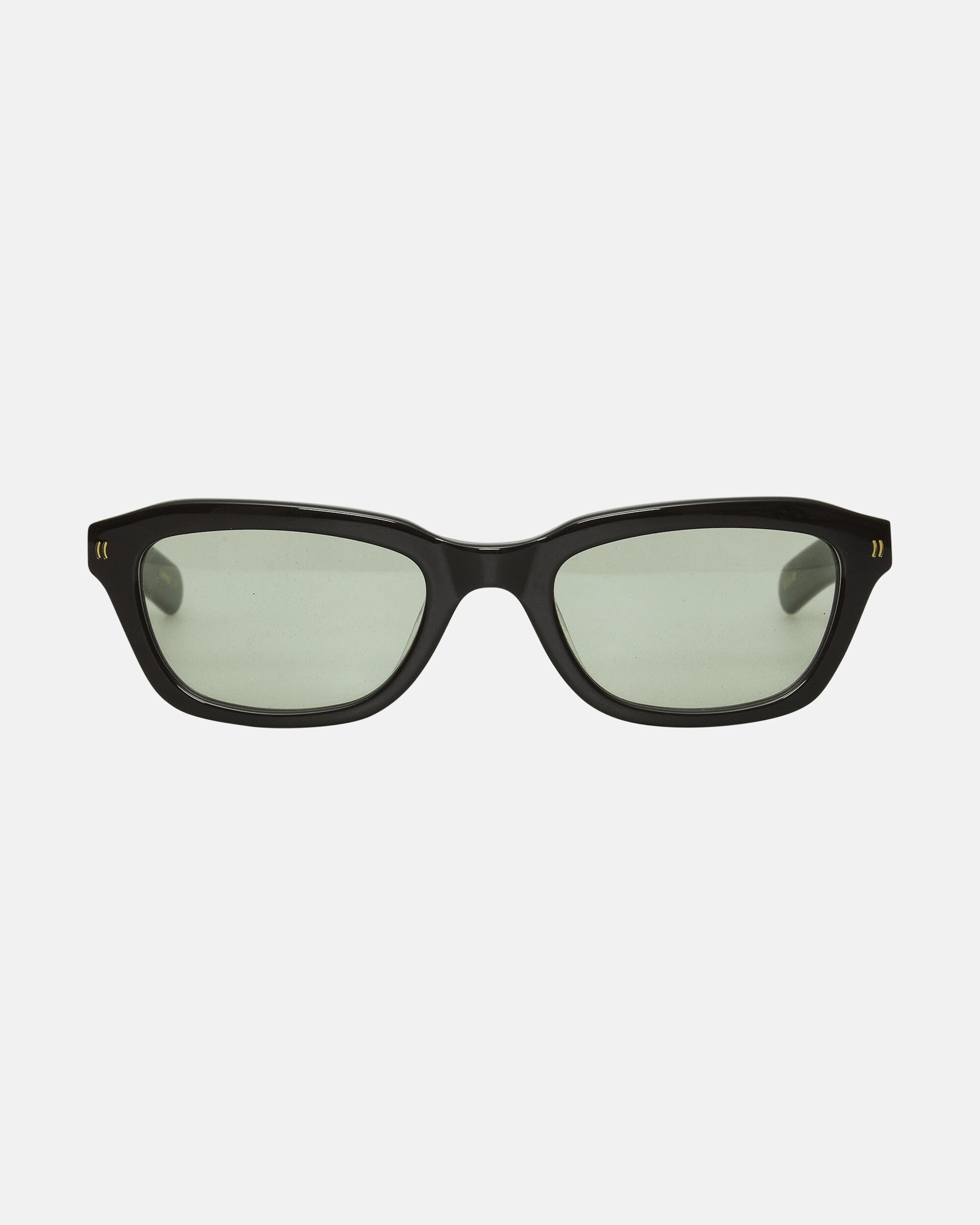 Clint Sunglasses Solid Brown / Chill Out Green