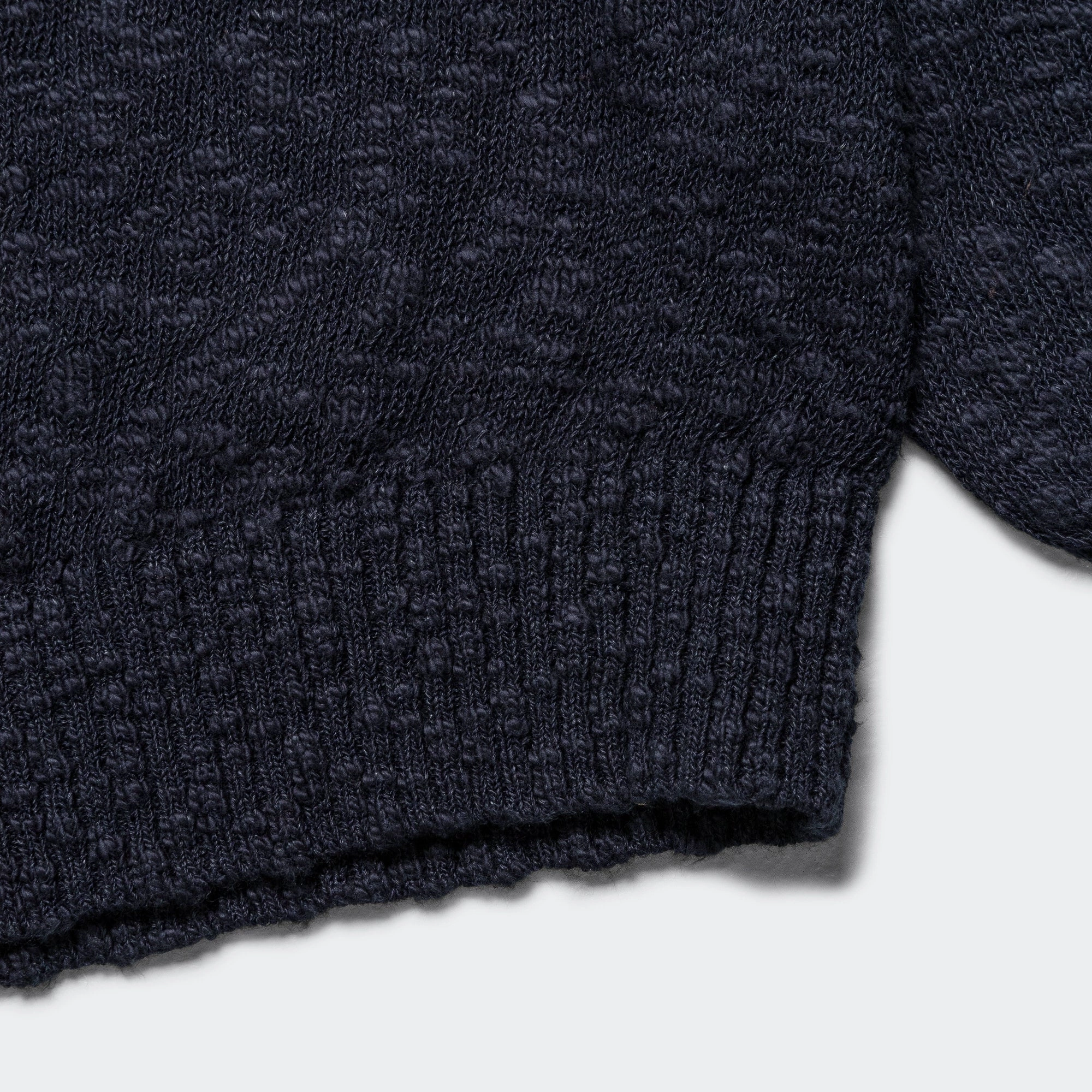 Crew Cotton Hemp 5G - Navy