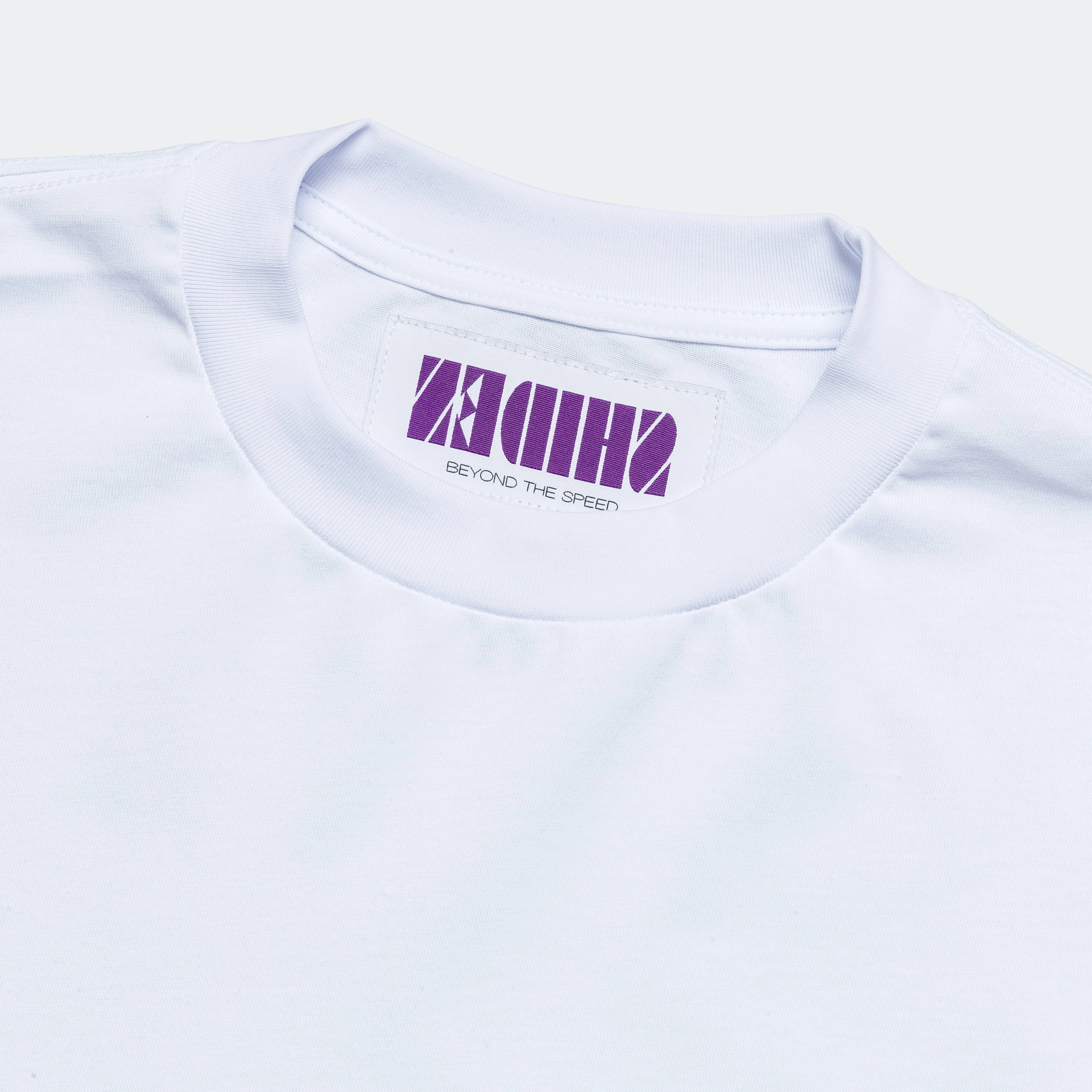 Crew Neck L/S Tee - White