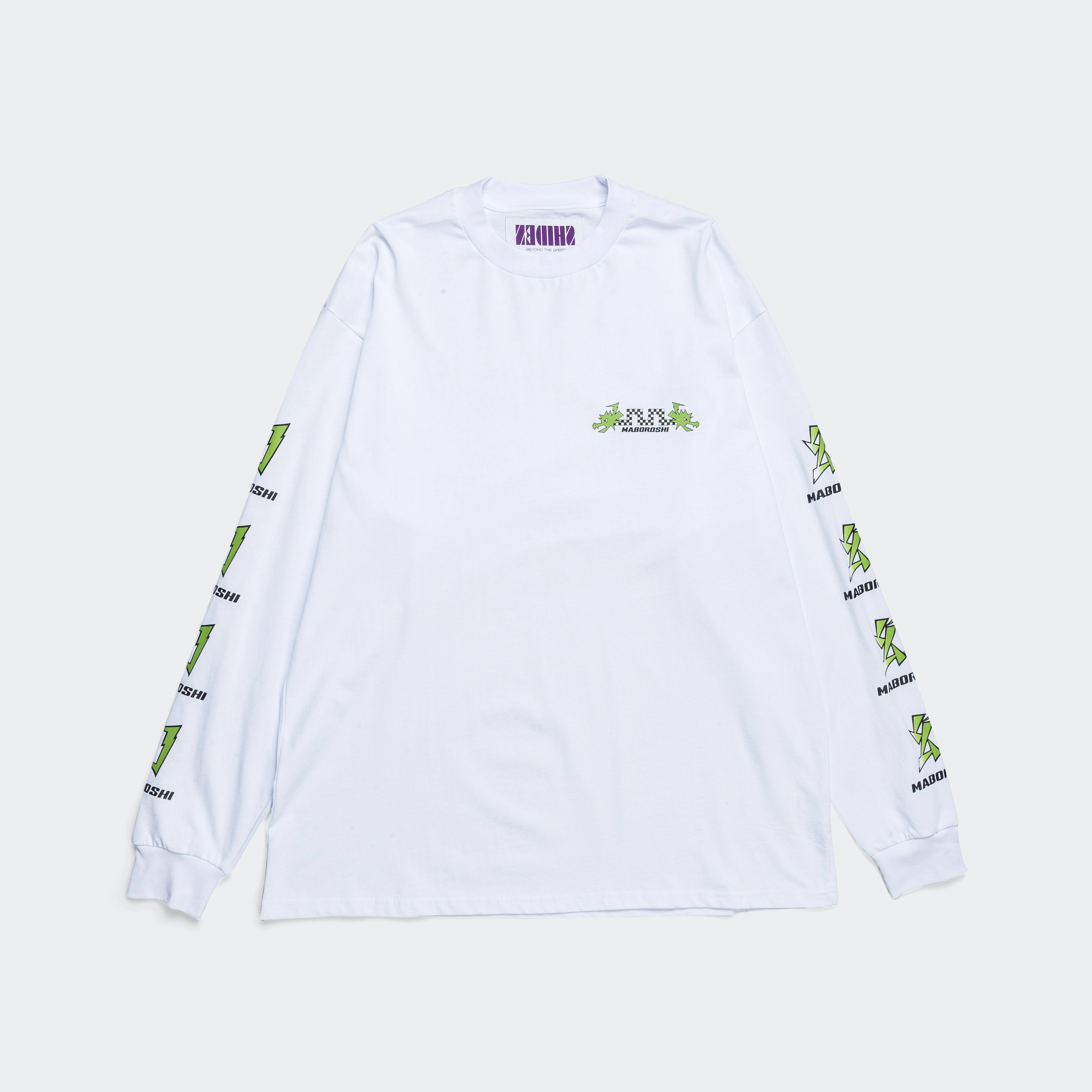 Crew Neck L/S Tee - White