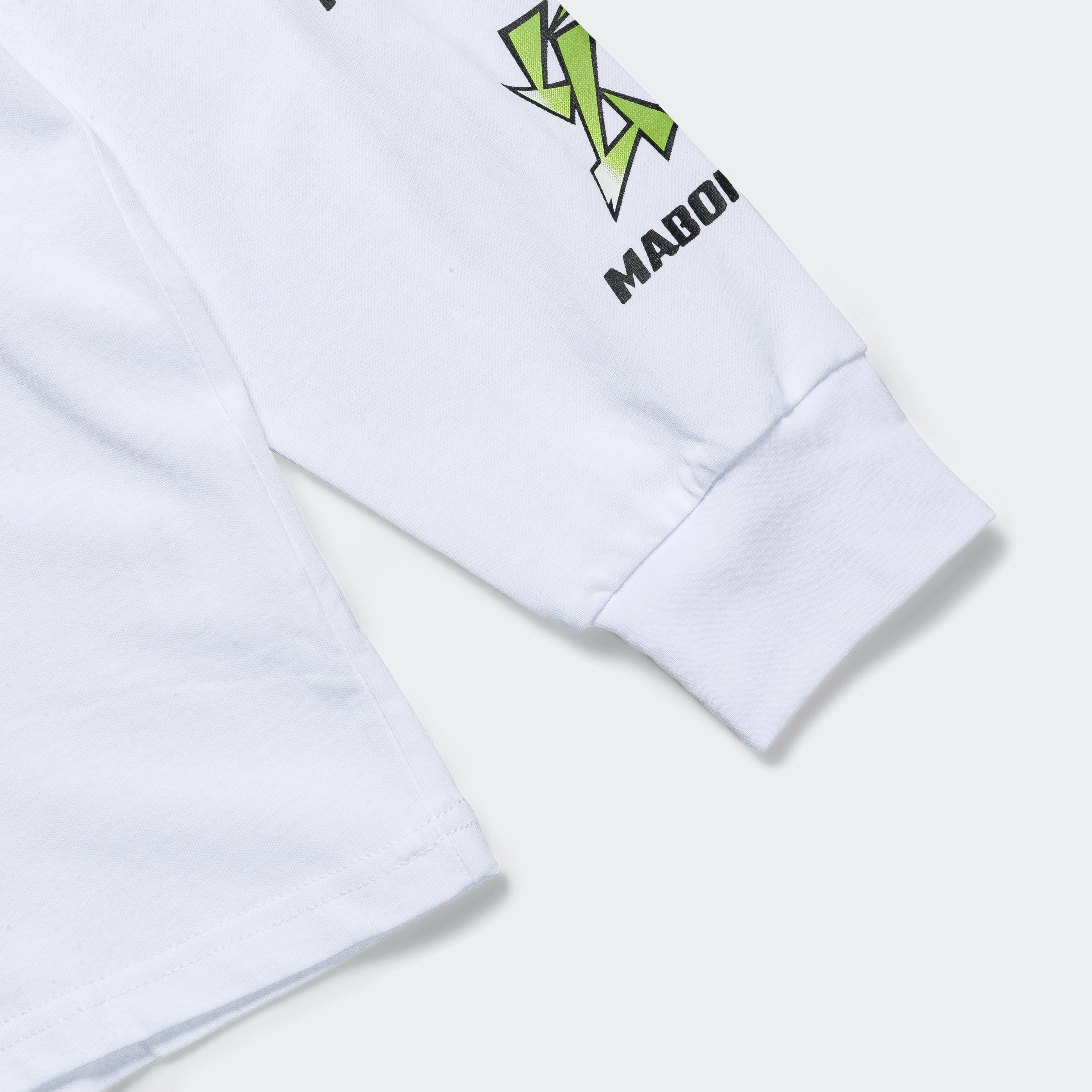Crew Neck L/S Tee - White