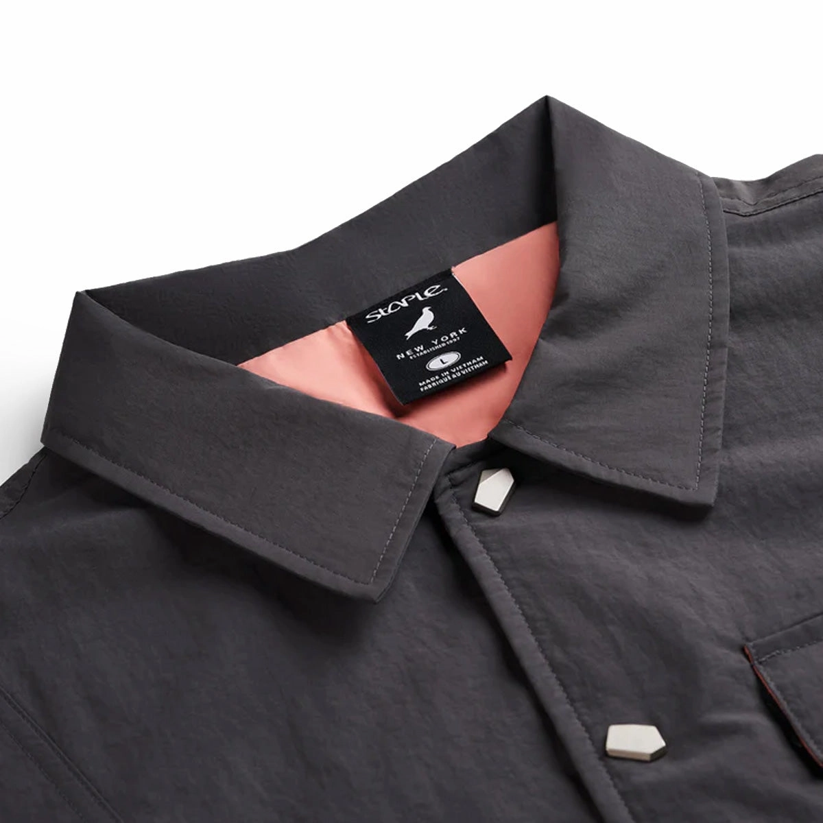 Delancey Coach Jacket 'Grey'