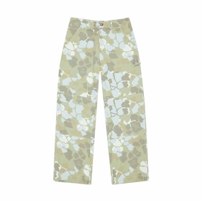 Denim Baggy Jeans 'Blue Camo'