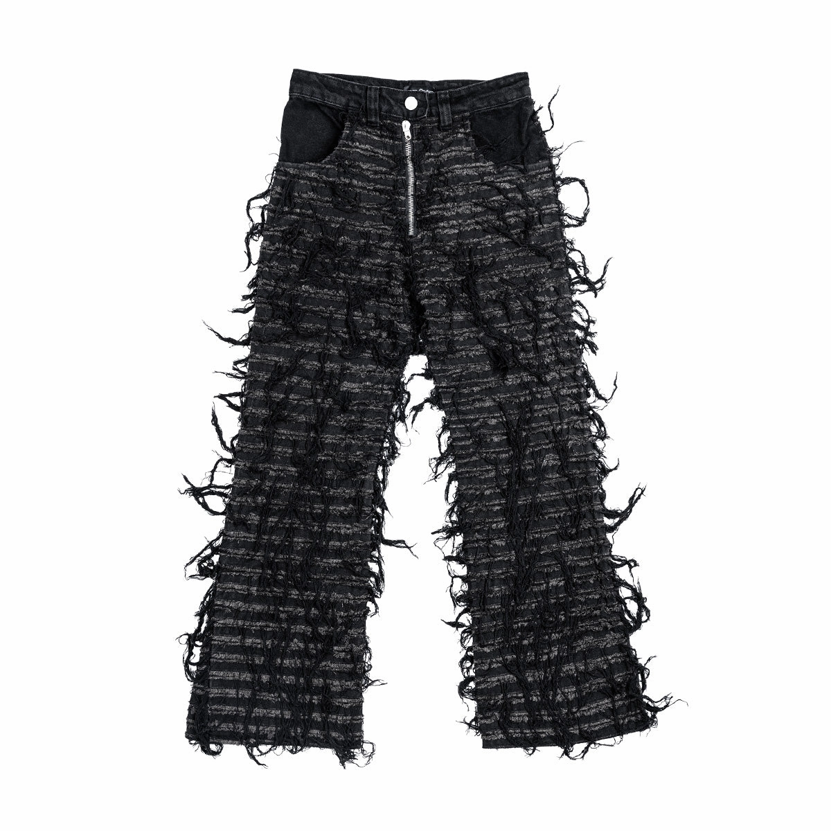 Destroyed Washed Jeans 'Black'