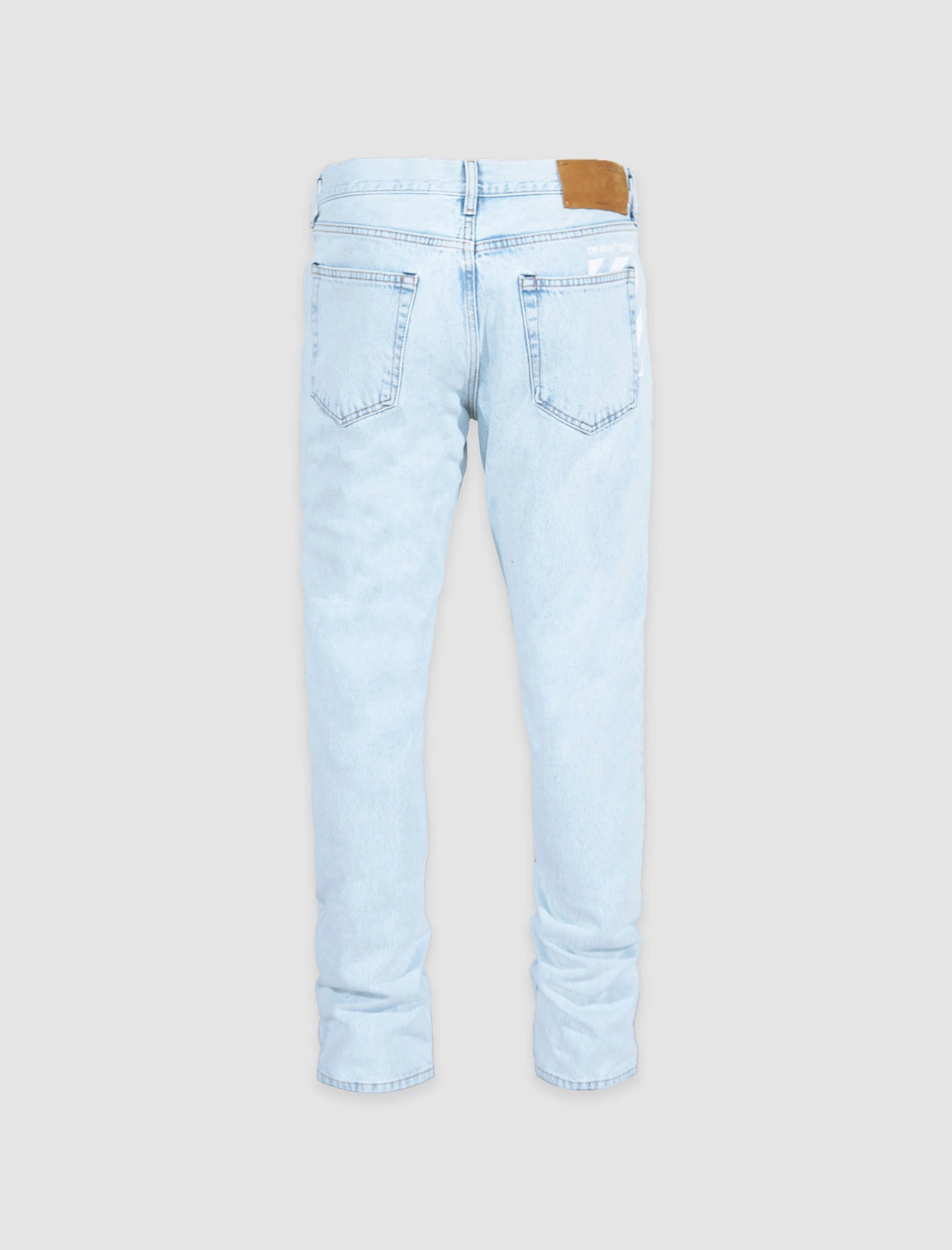 DIAGONAL POCKET SKINNY JEAN