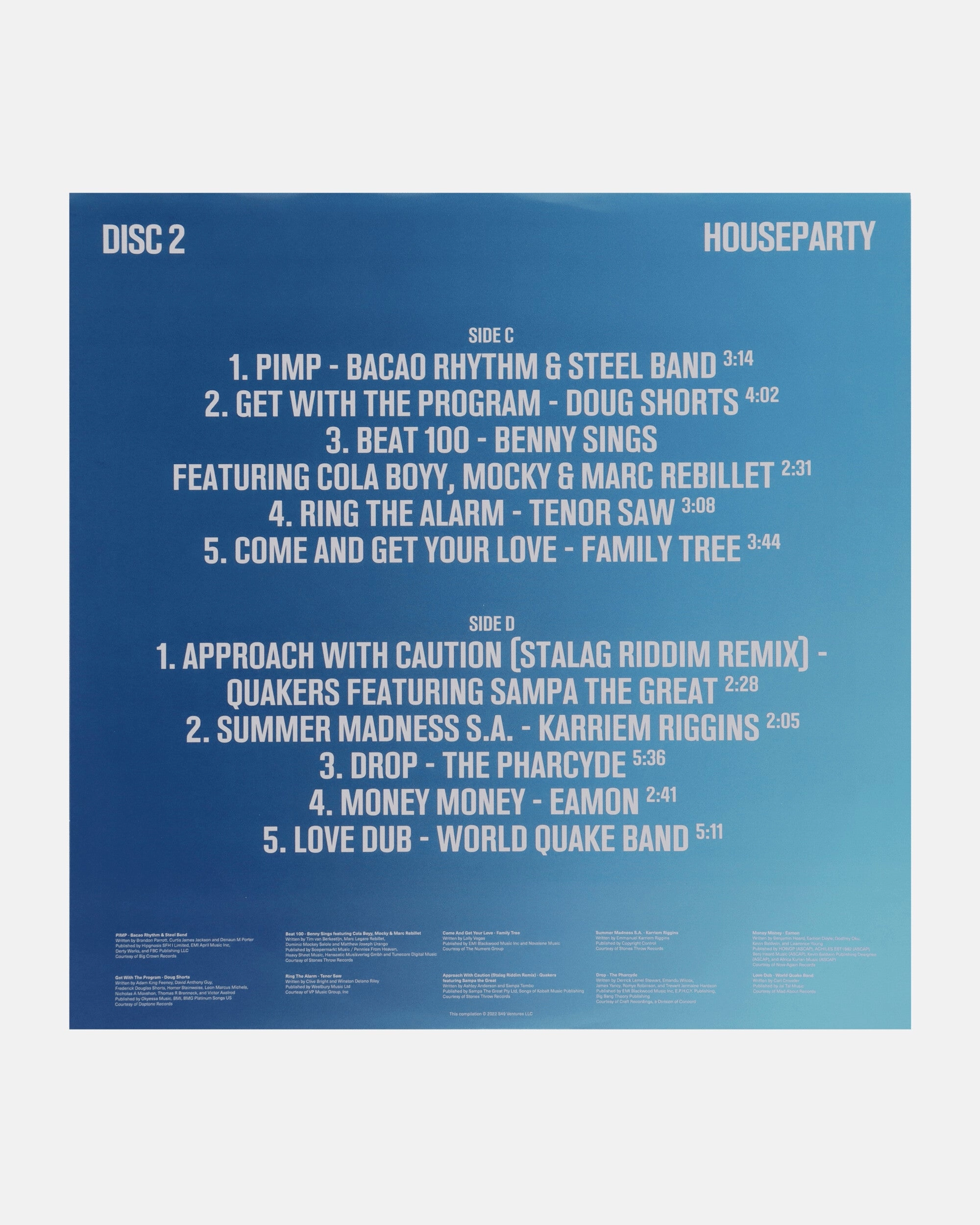 Double LP Party Vinyl