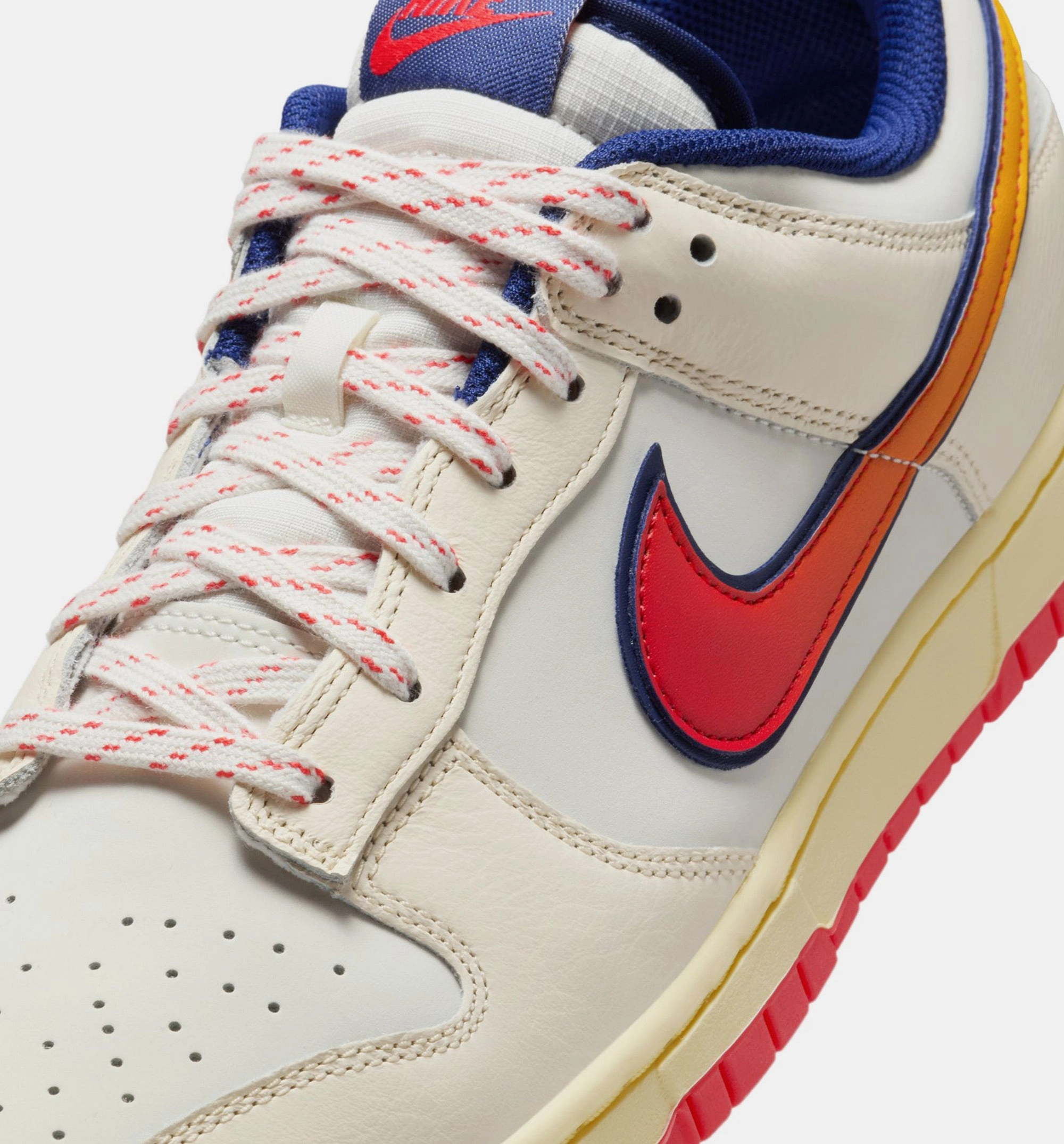 Dunk Low Retro SE Mens Lifestyle Shoe - Pale Ivory/Light Crimson/Sail/University Gold/Blue Void/Sail