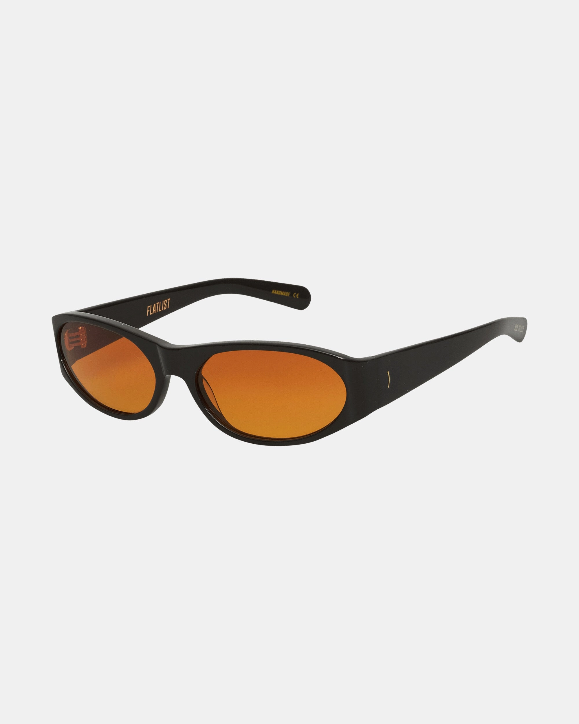 Eddie Kyu Sunglasses Solid Brown / Sunset Orange