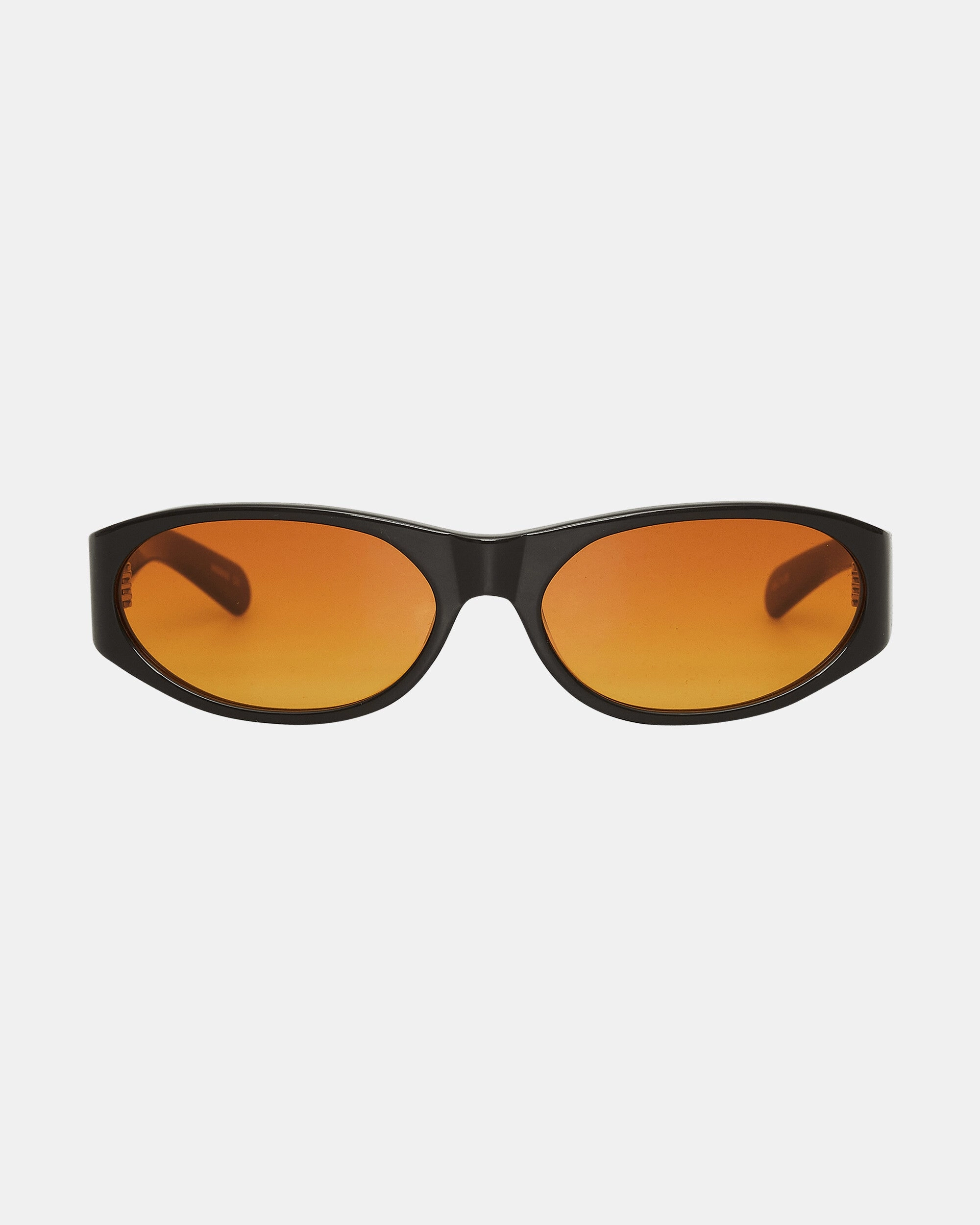 Eddie Kyu Sunglasses Solid Brown / Sunset Orange