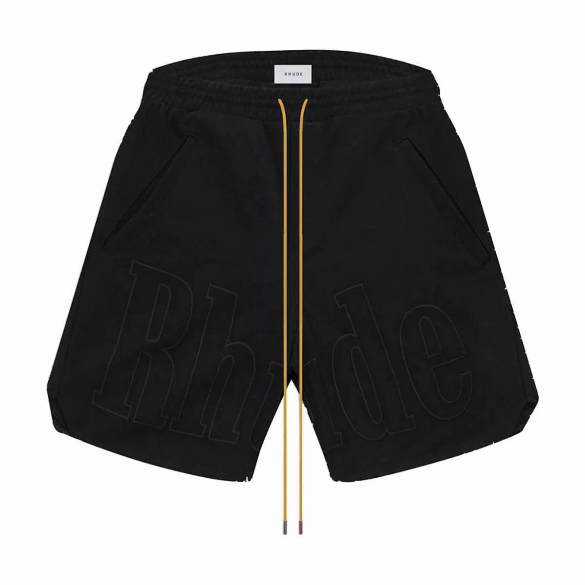 Embroidered Twill Logo Shorts 'Black'