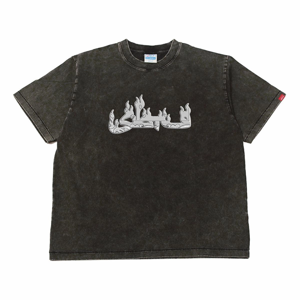 Flamezy Bandana Tee 'Black Grey'