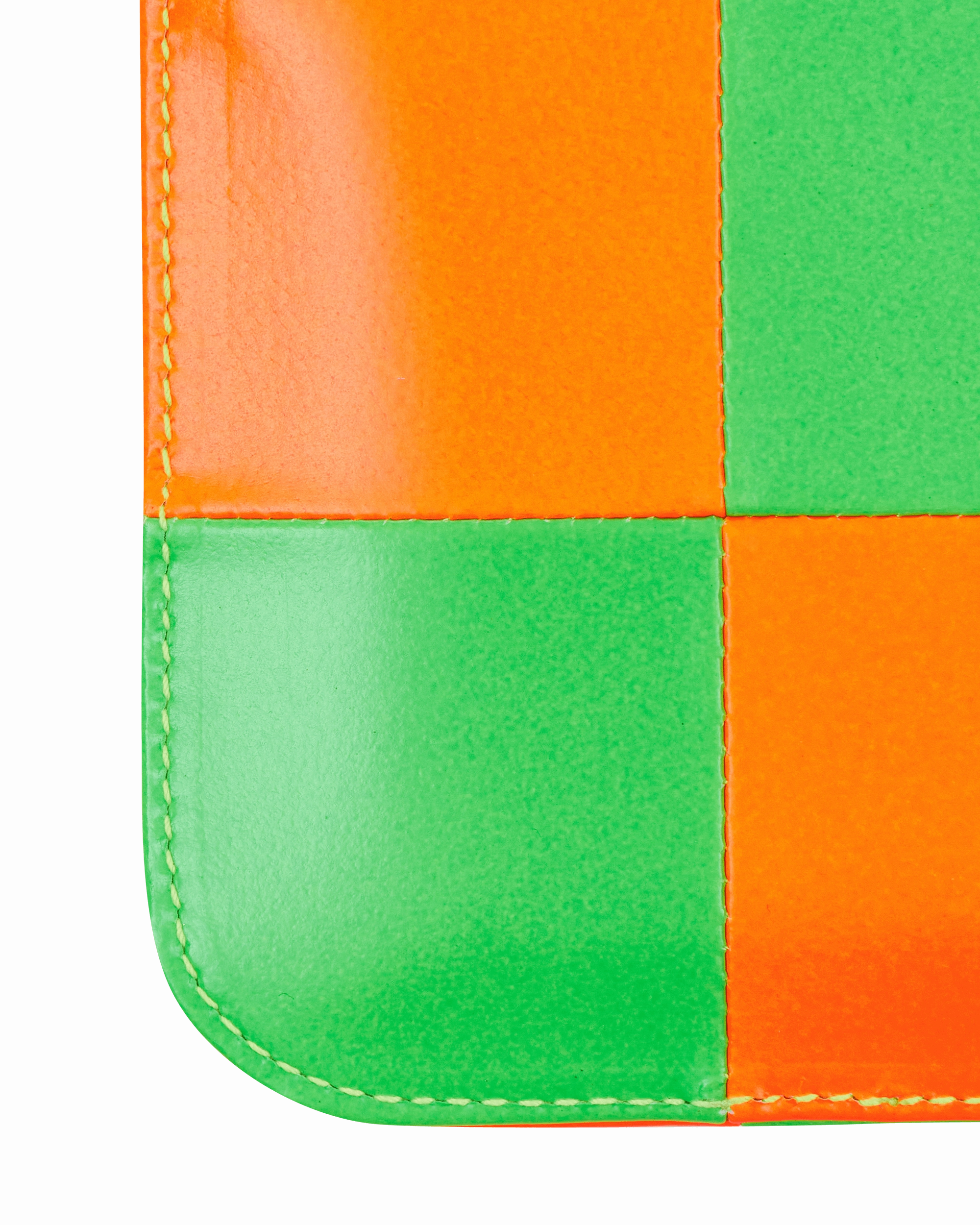Fluo Square Zip Pouch Multicolor