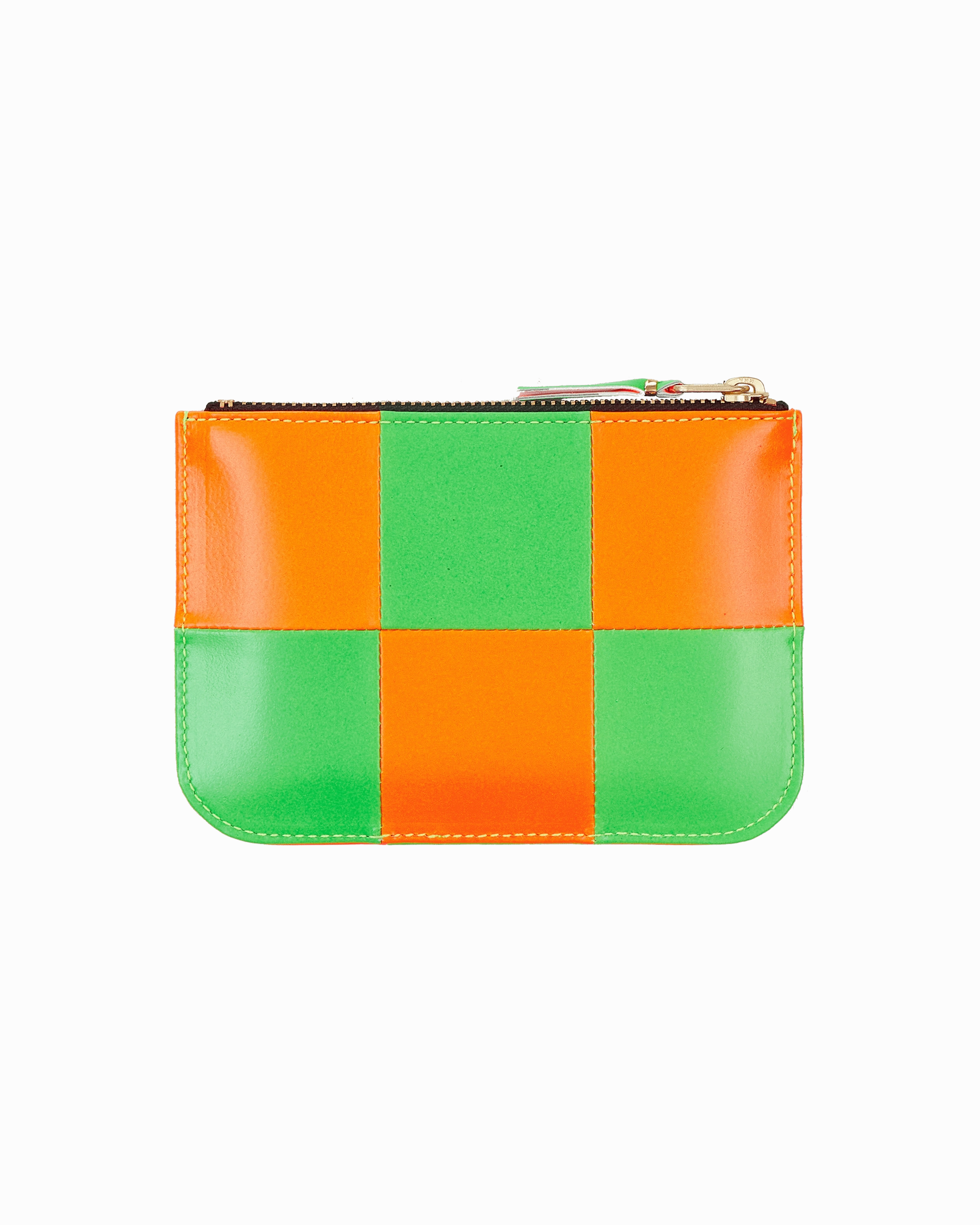 Fluo Square Zip Pouch Multicolor