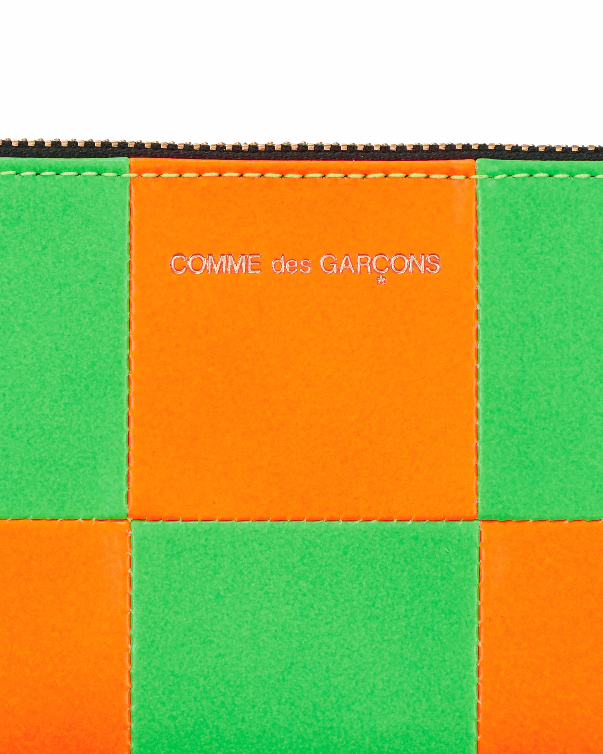 Fluo Square Zip Pouch Multicolor
