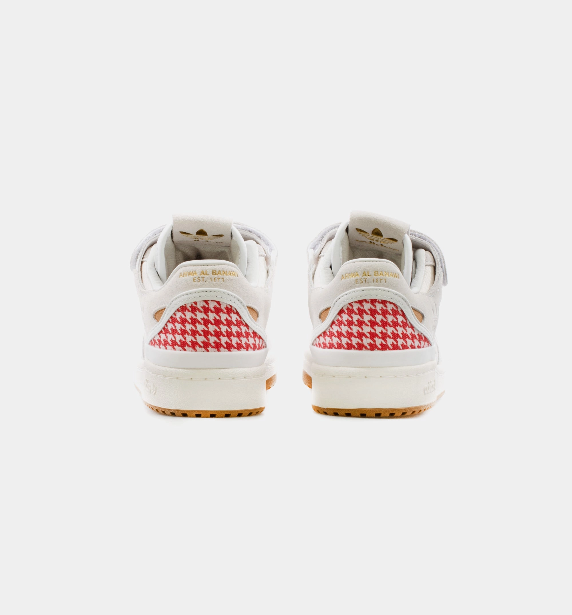 Forum 84 Low Mens Lifestyle Shoe - Cream/Red